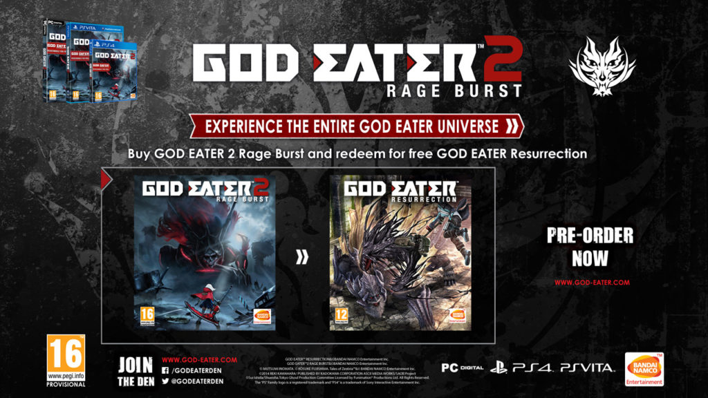 Amazing God Eater 2 Rage Burst Pictures & Backgrounds - God Eater Resurrection God Eater 2 Rage Burst - HD Wallpaper 