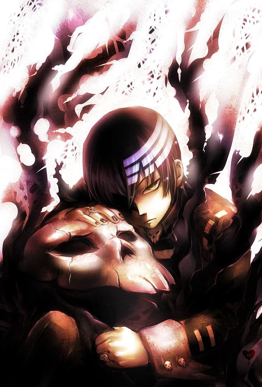 Soul Eater Shinigami Fanart - HD Wallpaper 