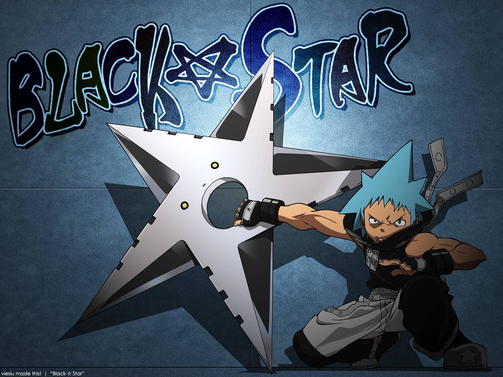 Soul Eater Wallpaper Hd - Black Star Soul Eater Background - HD Wallpaper 