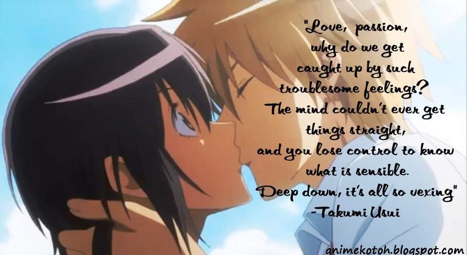 Quotes Anime Amino - Romantic Anime Love Quotes - HD Wallpaper 