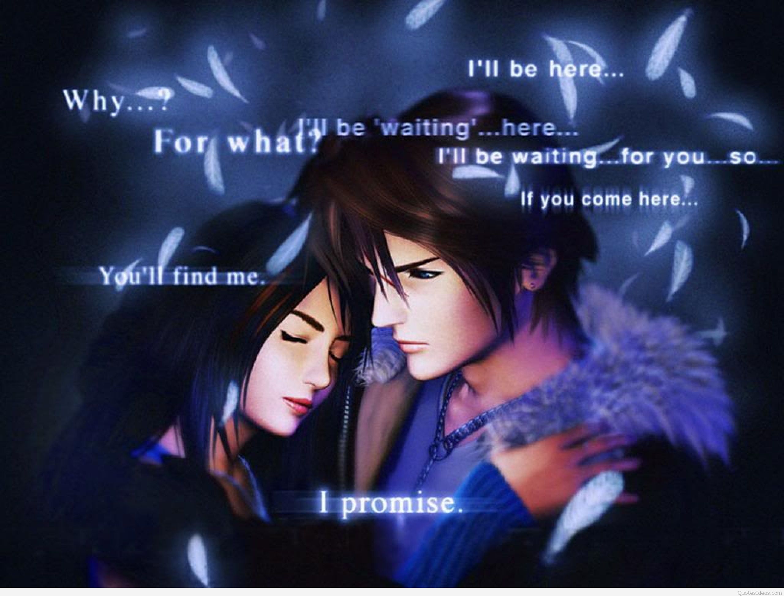 Cute Couple Anime Quotes - Final Fantasy 8 - 2560x1947 Wallpaper 