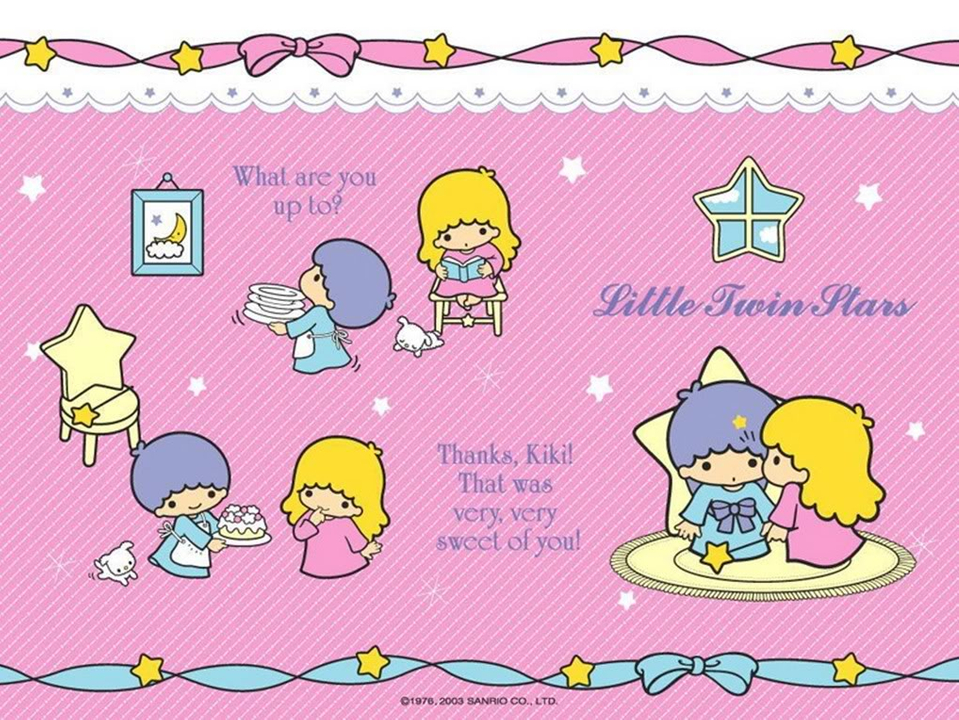 Little Twin Stars - HD Wallpaper 