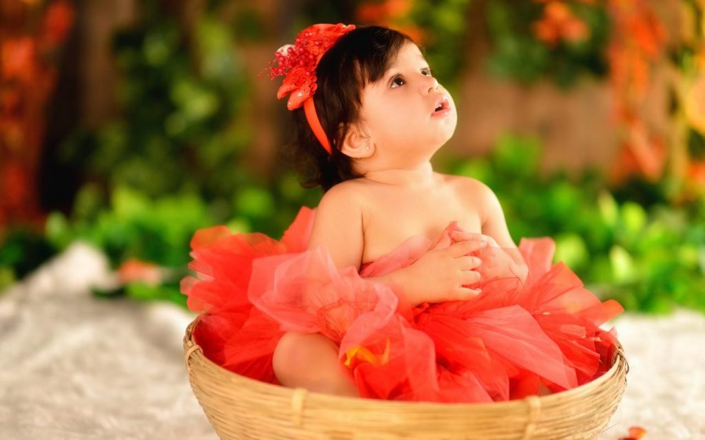 Cute Baby Wallpaper Hd Wc Pic Hwb14671 - Beautiful Baby Girl - HD Wallpaper 