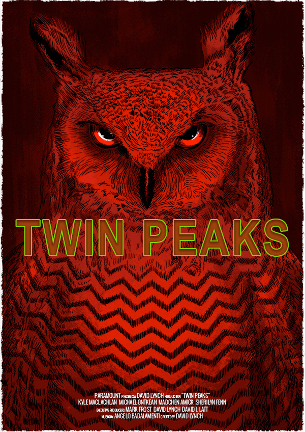 Twin Peaks - Owls Are Not What They Seem Poster - HD Wallpaper 