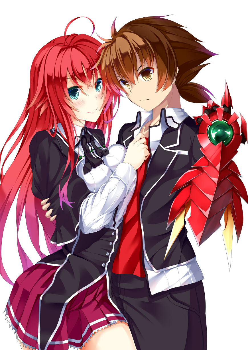 Highschool Dxd Issei X Rias - HD Wallpaper 