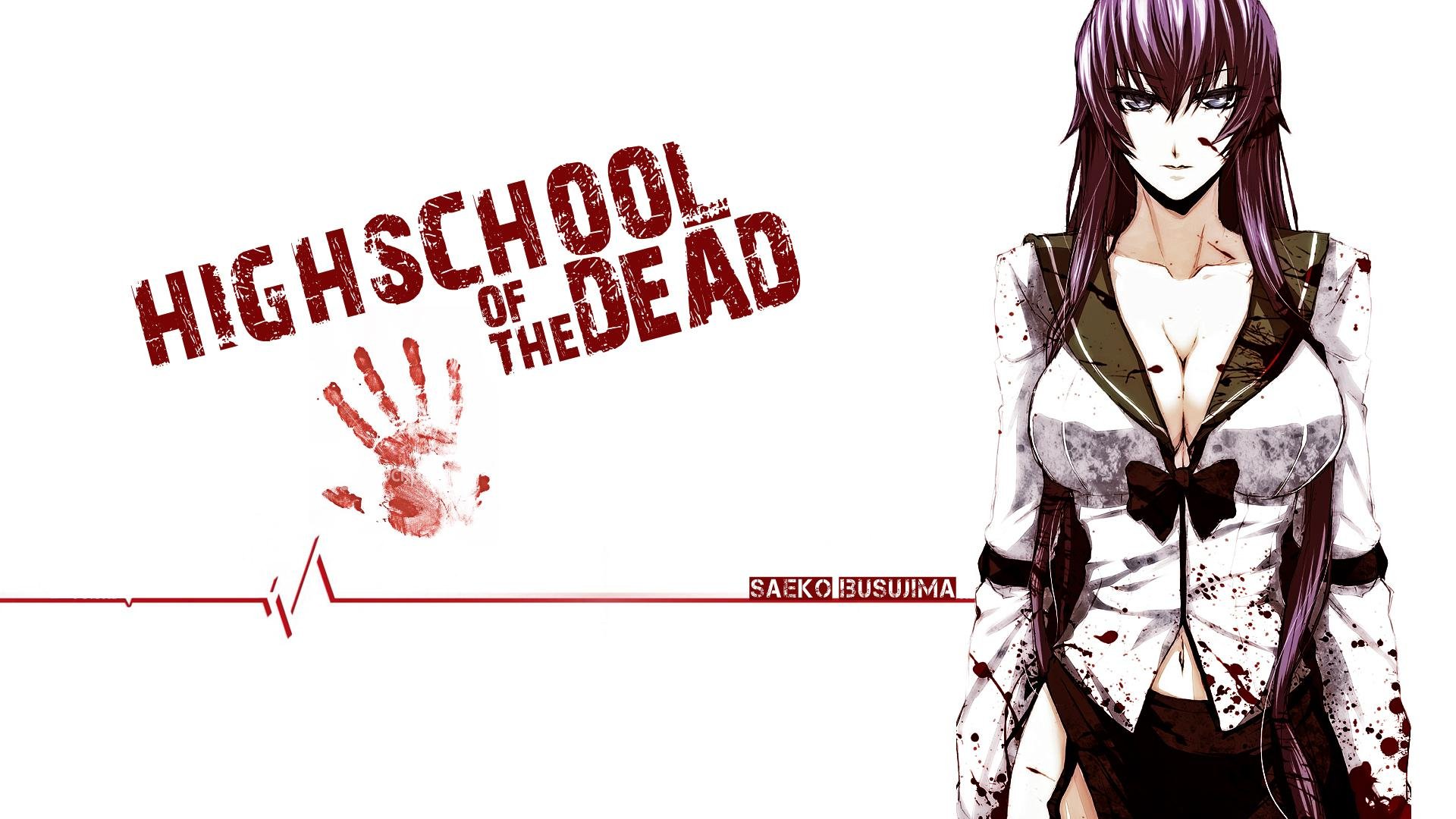 Highschool Of The Dead Wallpaper Saeko - HD Wallpaper 