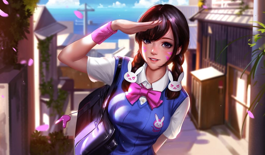 Cute Girl Fantasy Game - HD Wallpaper 