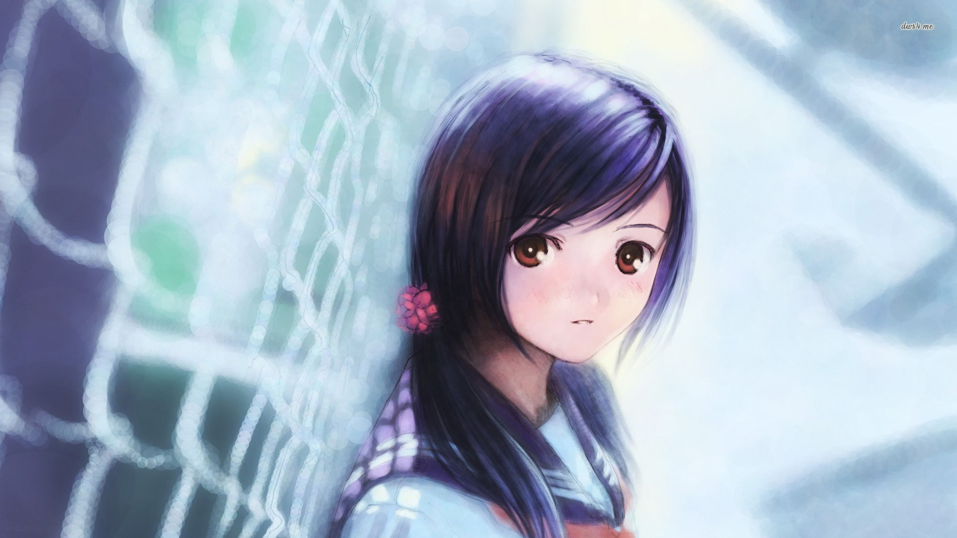 Animation Girl Hd - HD Wallpaper 