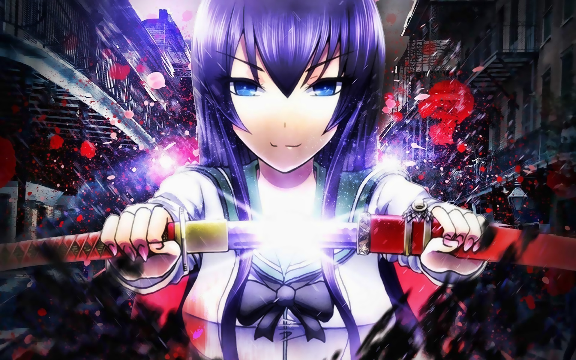 Saeko Busujima, Manga, Highschool Of The Dead, Protagonist, - Saeko Busujima Арт - HD Wallpaper 