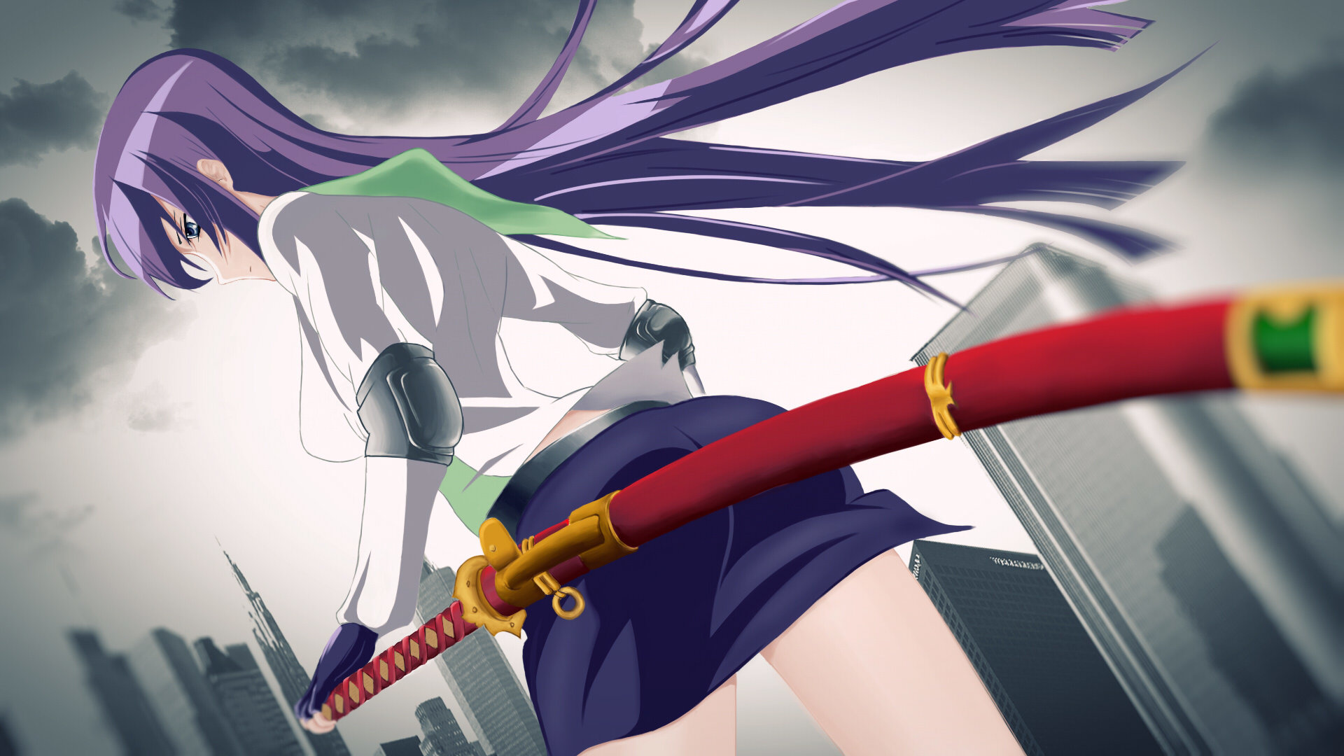 Free Download Highschool Of The Dead Wallpaper Id - Highschool Of The Dead Wallpapers Saeko - HD Wallpaper 