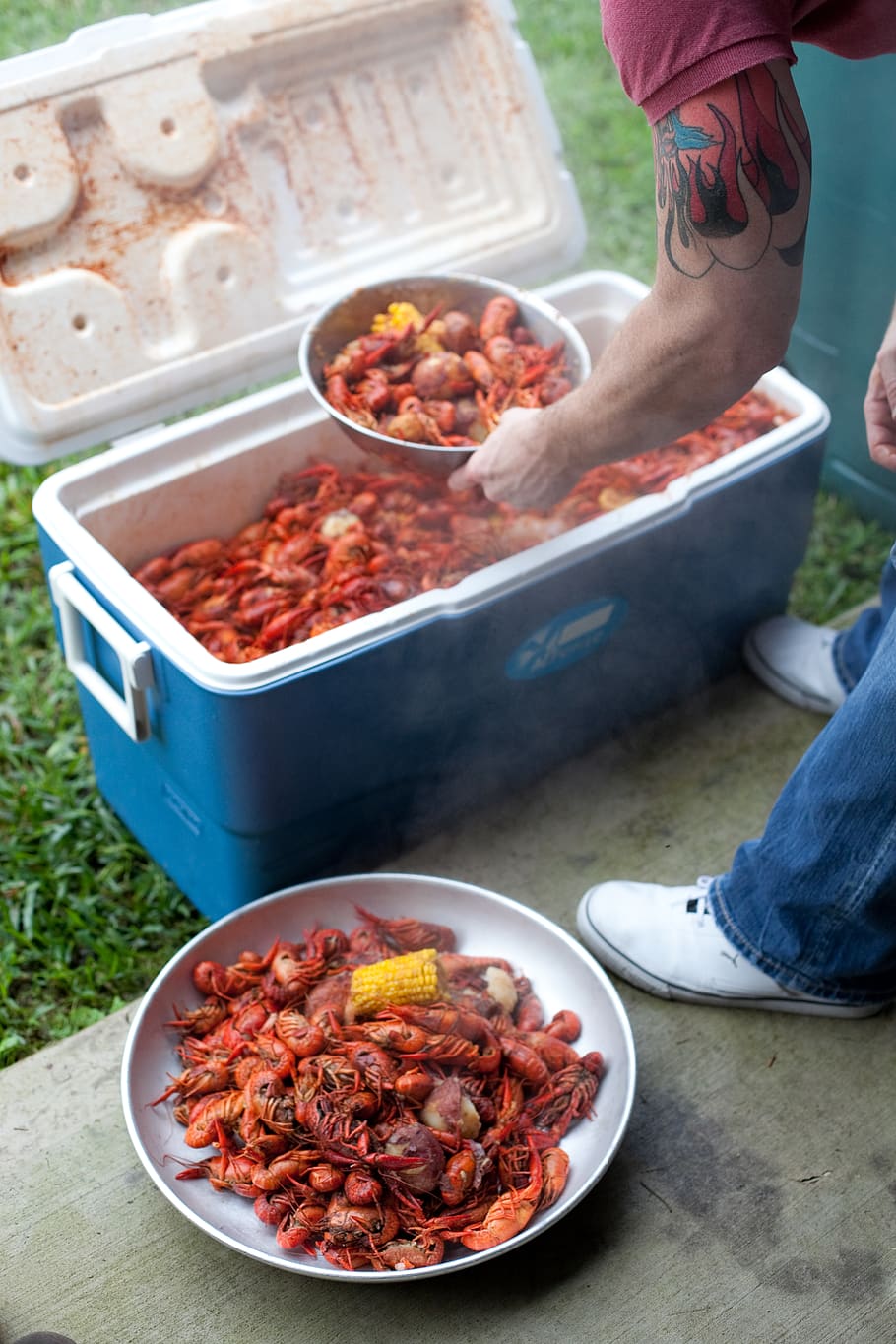 United States, Houston, Hosting A Crawfish Boil, How - HD Wallpaper 