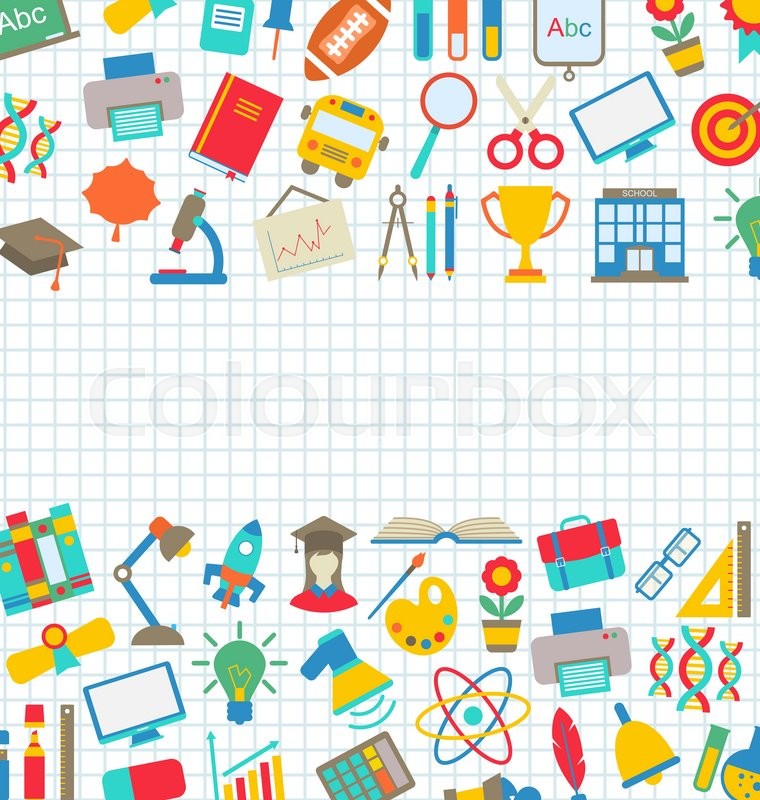 Back To School Objects - HD Wallpaper 