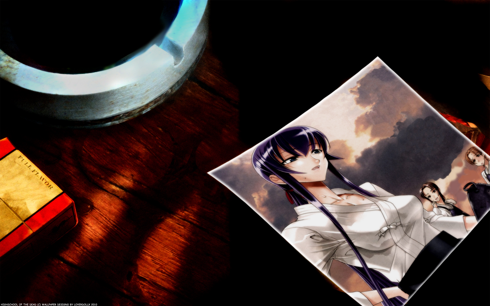 High School Of The Dead, Saeko Busujima Wallpaper 
	style - Anime - HD Wallpaper 