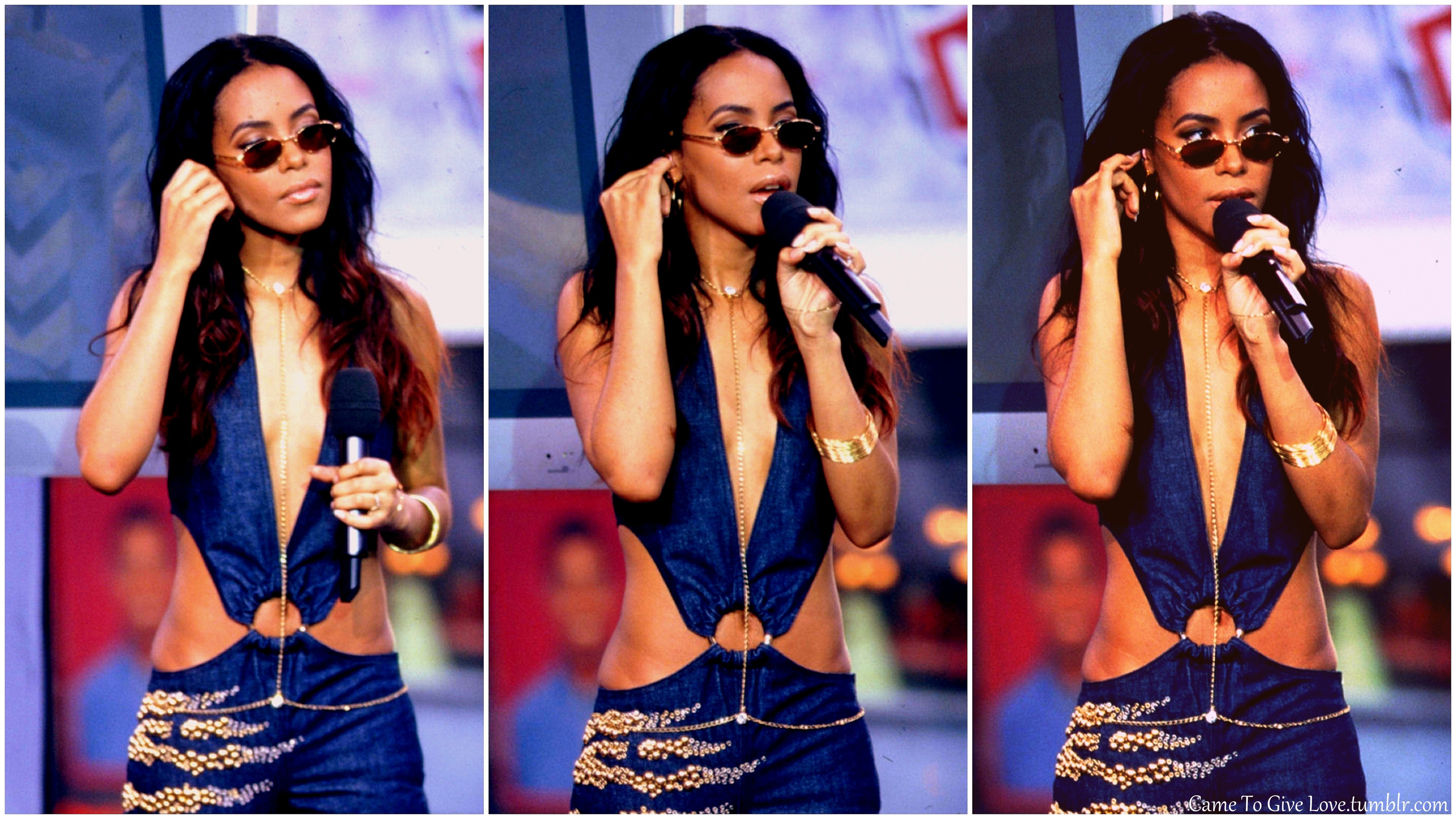 Stunning Aaliyah Hosting Trl - Aaliyah Trl - HD Wallpaper 