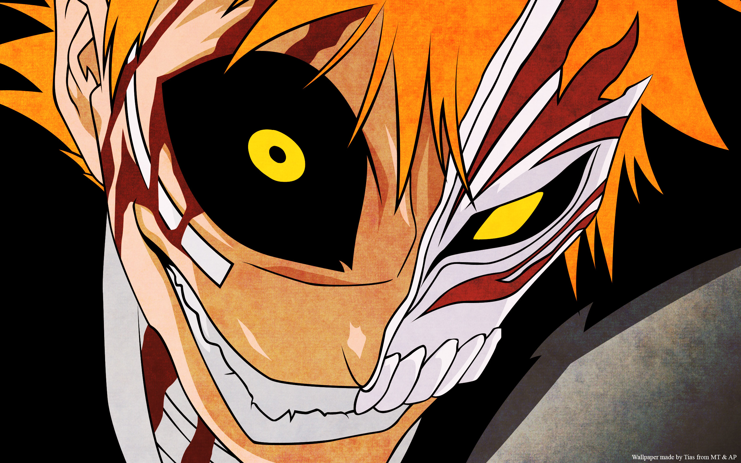 Bleach Half Hollow Ichigo - HD Wallpaper 