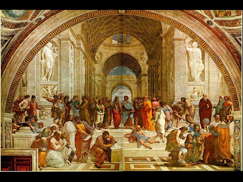 School Of Athens - School Of Athens 4k - HD Wallpaper 