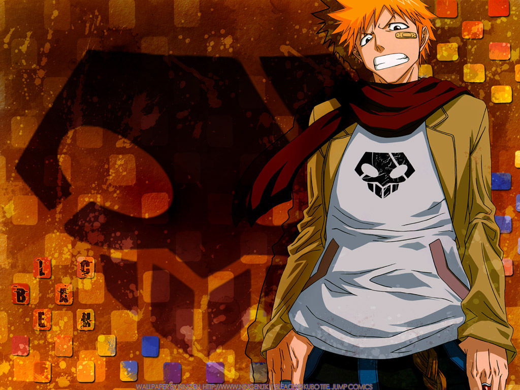 Kubo Tite, Studio Pierrot, Bleach, Ichigo Kurosaki - Ichigo - HD Wallpaper 