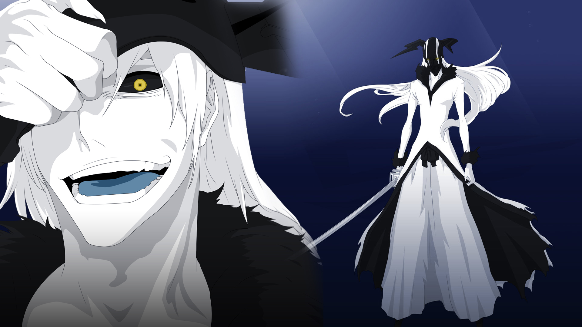 Ichigo Hollow Wallpaper Free Download - Bleach White Ichigo Hollow - HD Wallpaper 