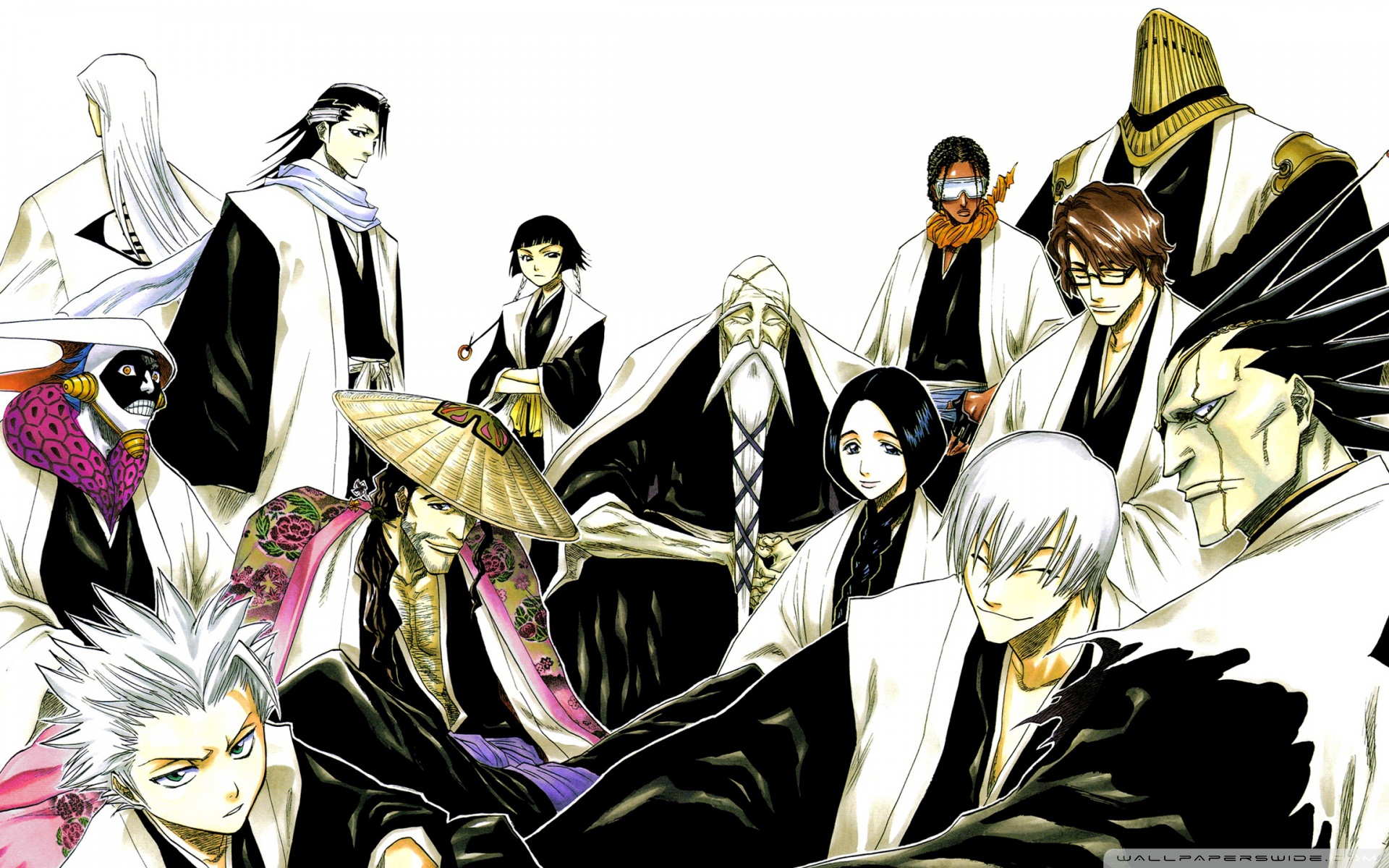 Bleach All Colour But The Black - HD Wallpaper 