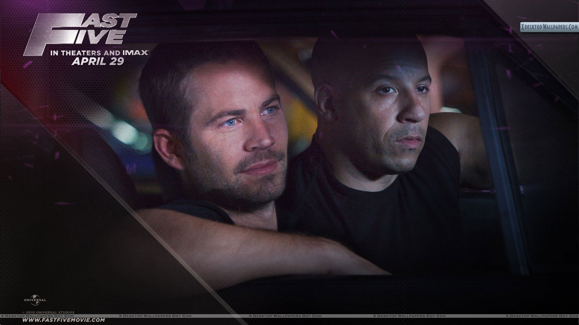 Paul Walker En Vin Diesel - HD Wallpaper 