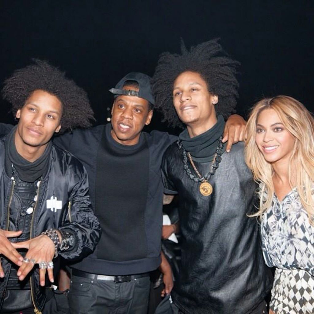 Beyonce, Jay And Les Twins - Beyonce Et Les Twins - HD Wallpaper 