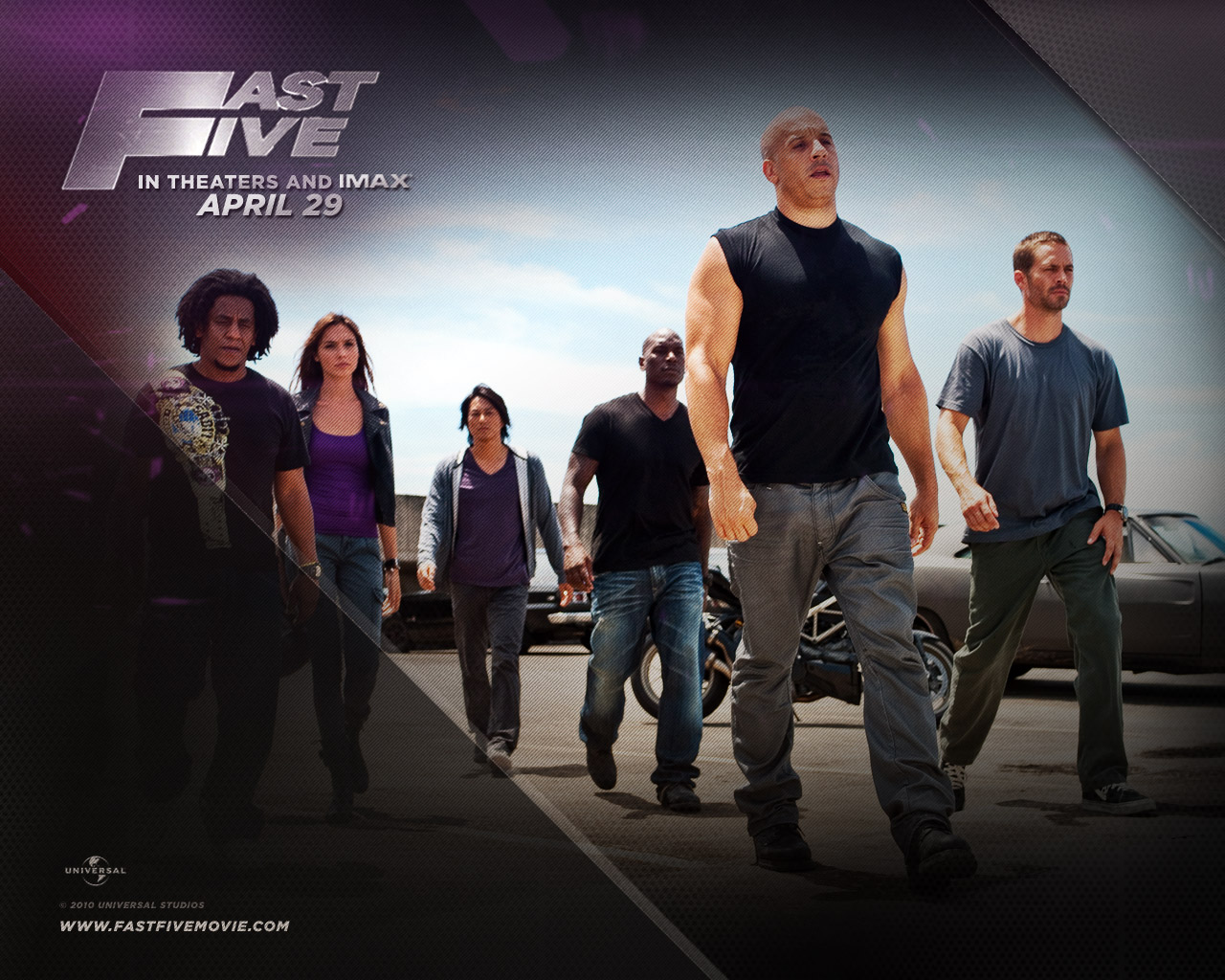 Vin Diesel Fast Five - HD Wallpaper 
