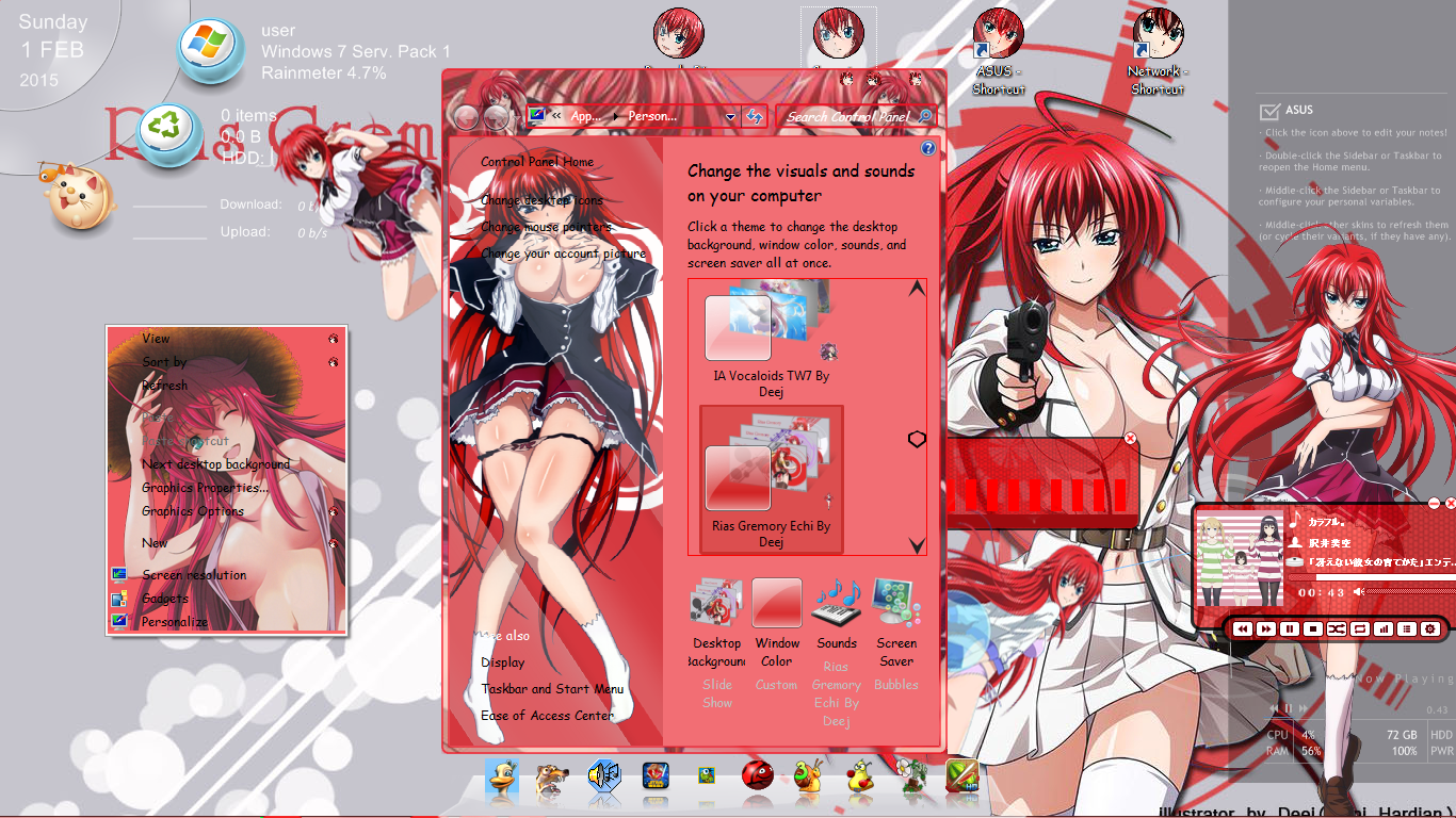 Rias Gremory Live Wallpaper , Image Collections Of - Cartoon - HD Wallpaper 