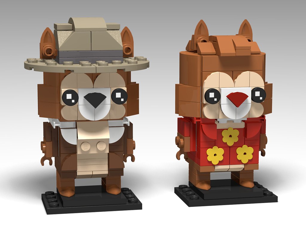 Chip And Dale Lego - HD Wallpaper 