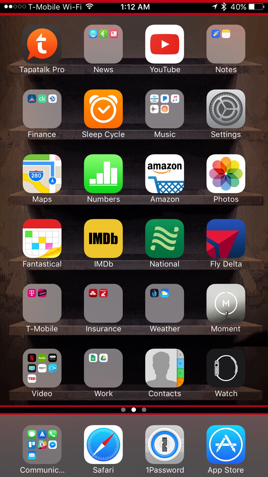 Iphone Home Screen - HD Wallpaper 