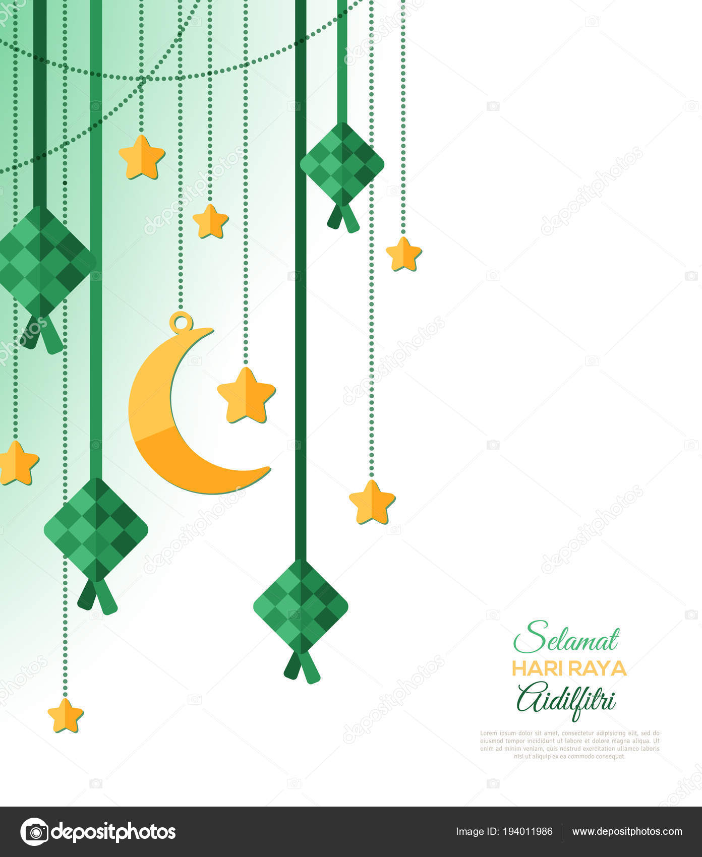 Raya 2019 Kad Background Selamat Hari Raya Aidilfitri - HD Wallpaper 