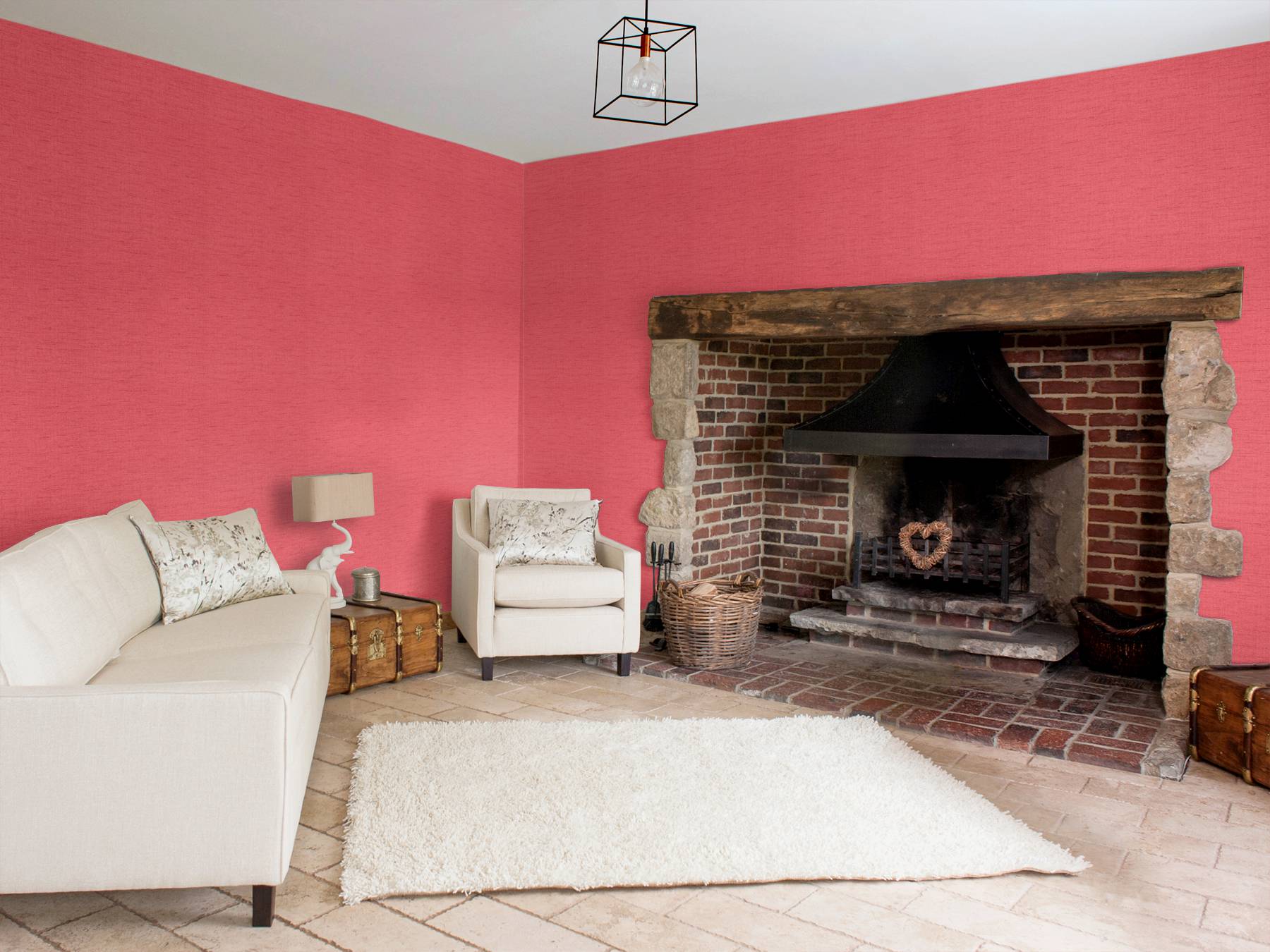 Arthouse Wallpaper Botanical Songbird Teal - HD Wallpaper 