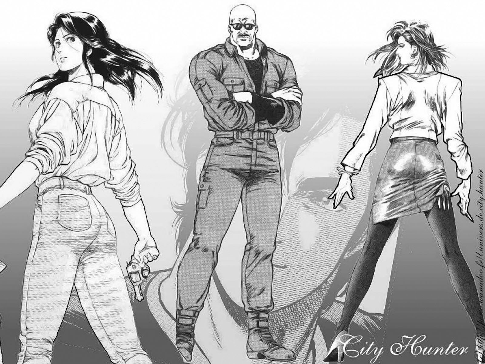 Nicky Larson - HD Wallpaper 