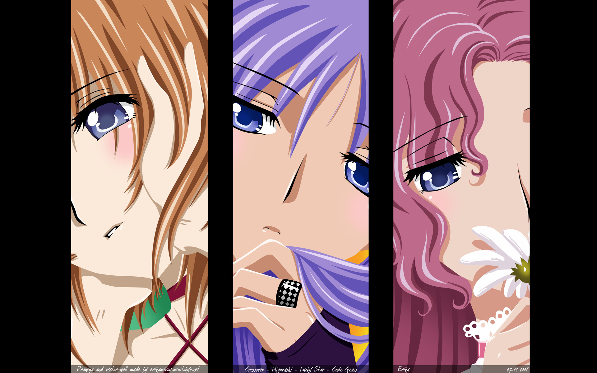 Lelouch Of The Rebellion, Higurashi No Naku Koro Ni, - Cartoon - HD Wallpaper 