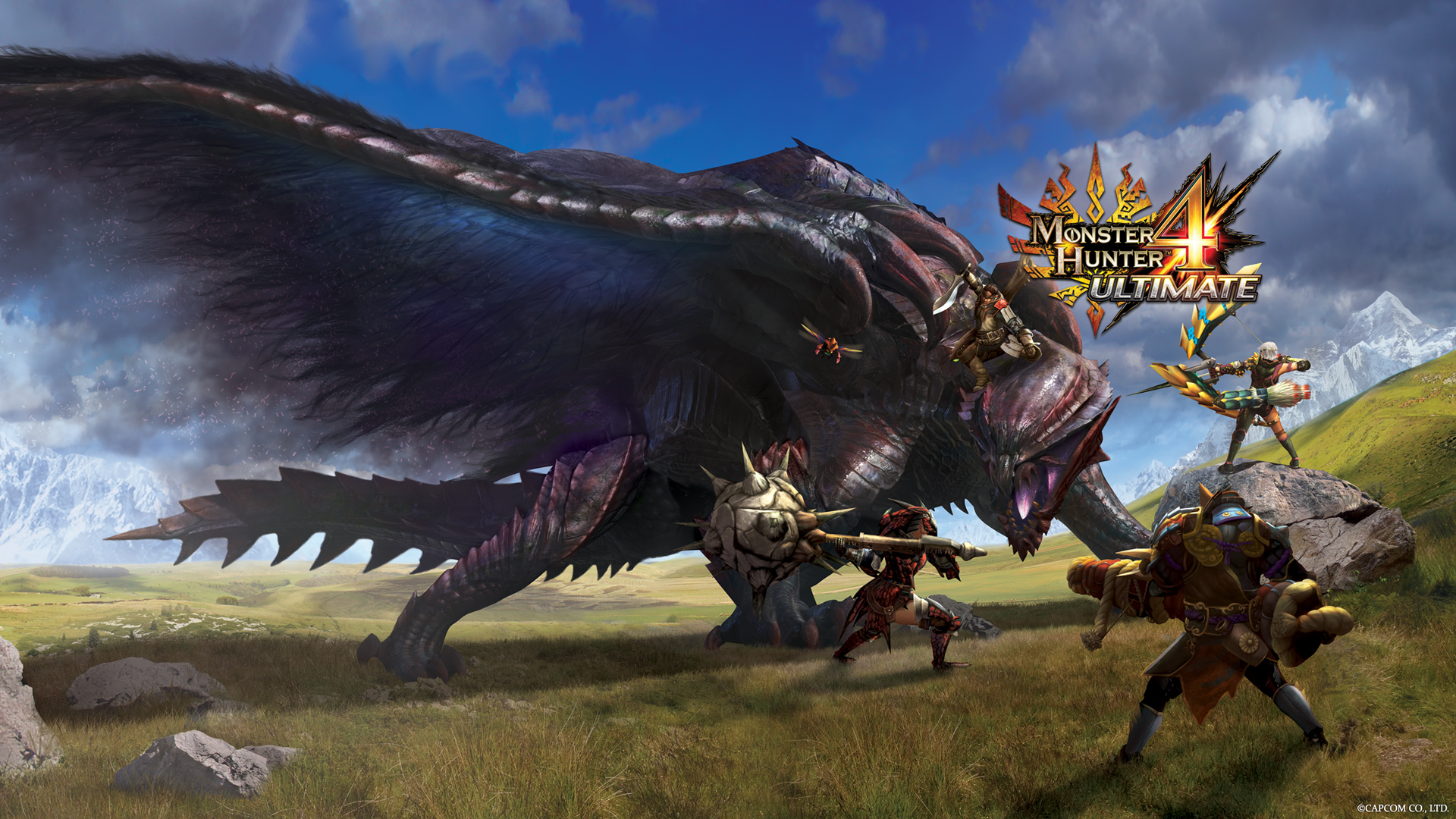 Monster Hunter 4 Ultimate Wallpaper - Monster Hunter 4 Ultimate Art - HD Wallpaper 