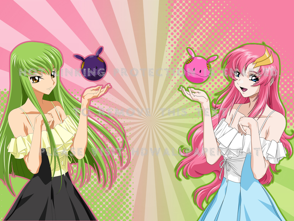 Anime Crossover Retro Crimsona Gundam Seed - Code Geass And Gundam Seed - HD Wallpaper 