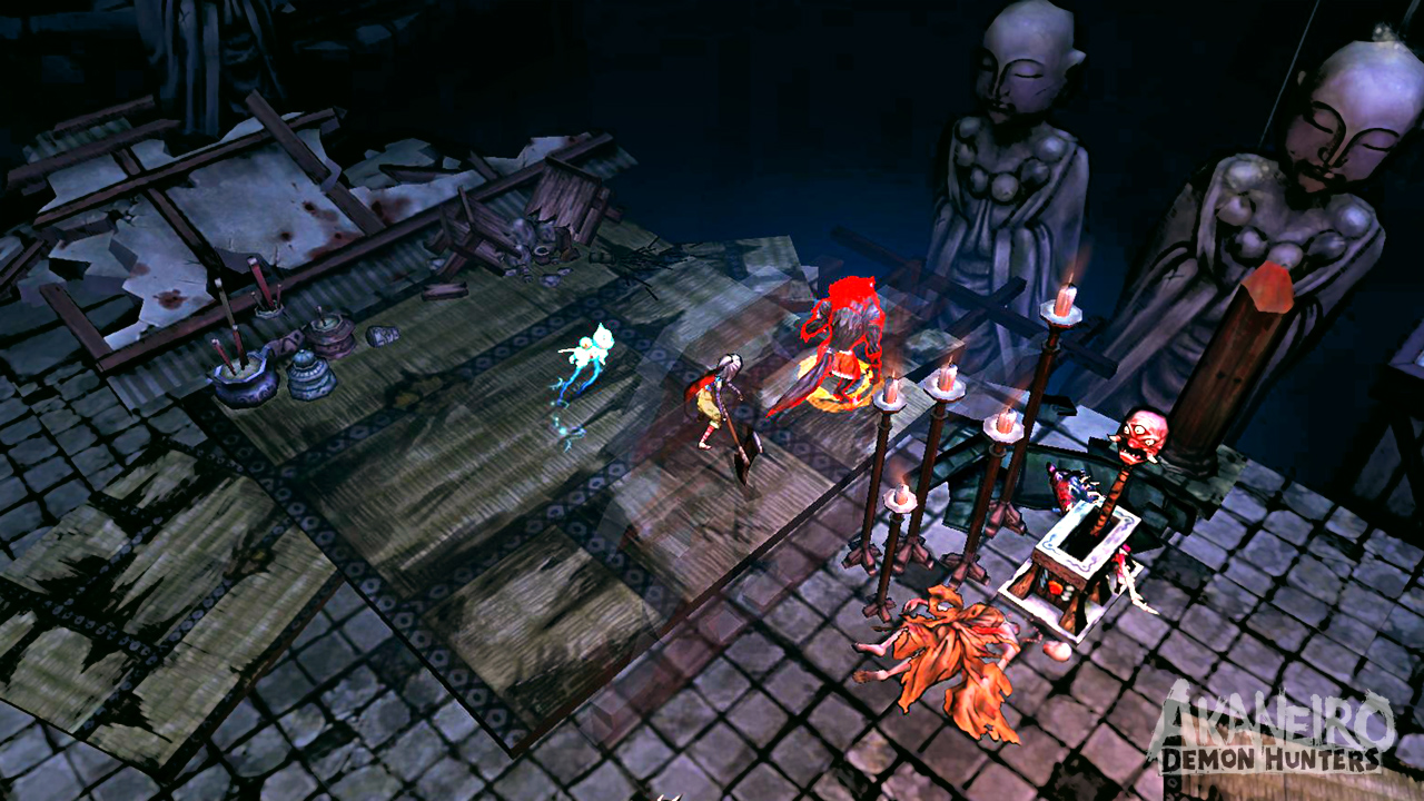 Akaneiro Demon Hunters - HD Wallpaper 