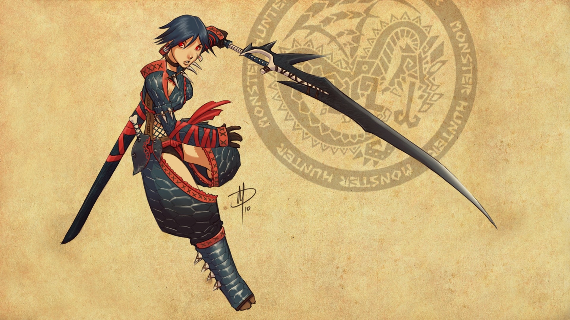 Monster Hunter Nargacuga Wallpaper - Monster Hunter Wallpaper Nargacuga - HD Wallpaper 