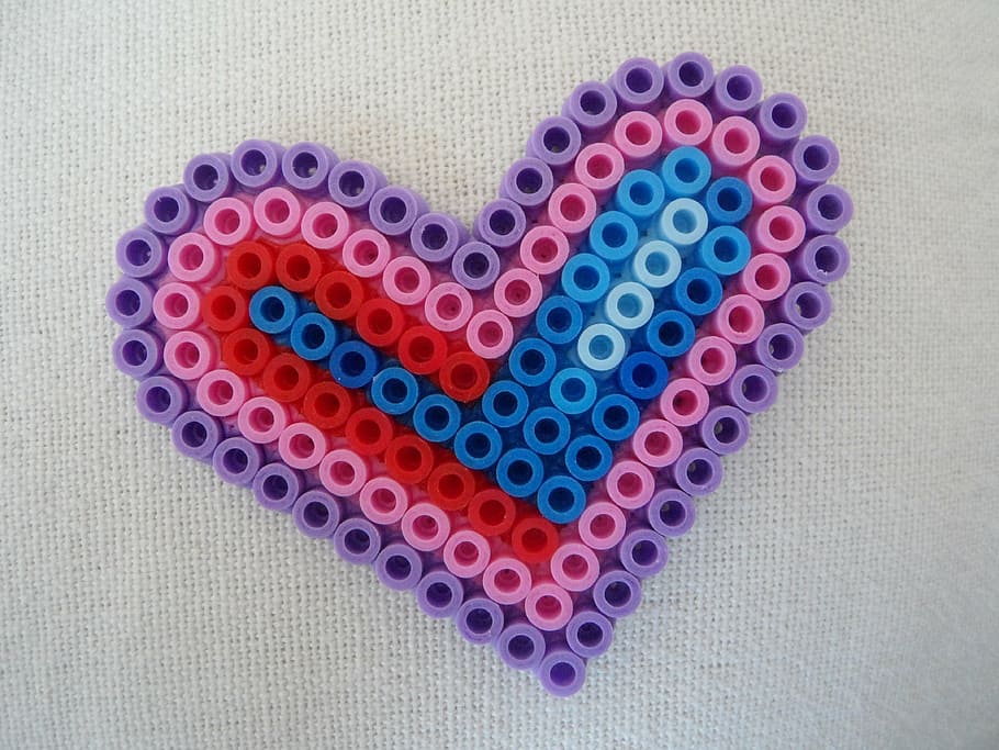 Heart, Mother S Day, Love, Ironing Beads, Child, Do - HD Wallpaper 