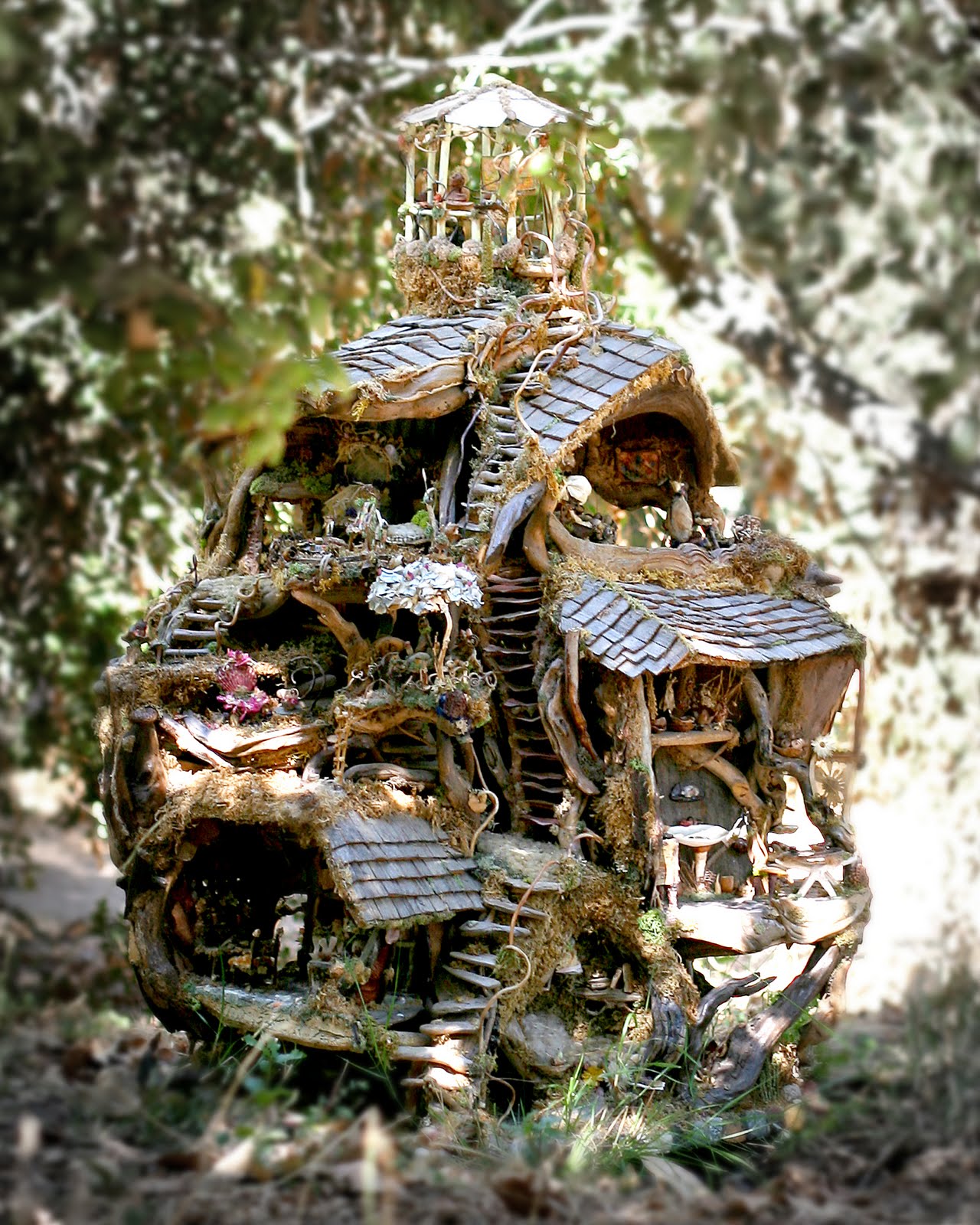 Fairy House, Jpeg V - Fairy Tale Fairy House - HD Wallpaper 