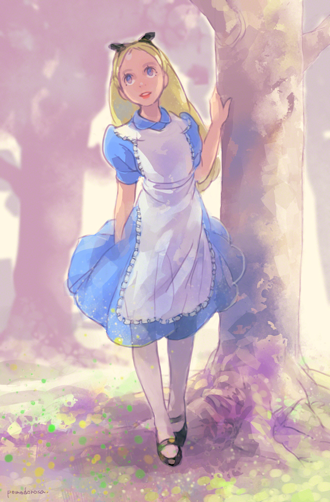 Anime, Risa Hibiki, Alice In Wonderland , Alice In - Alice In Wonderland Fanart - HD Wallpaper 