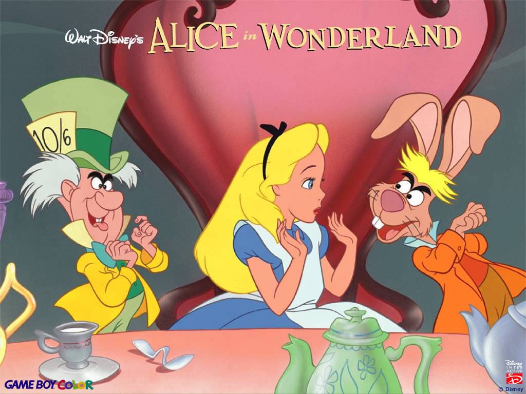 Alice In Wonderland Disney - Alice In Wonderland Cartoon Hq - 1024x768  Wallpaper 