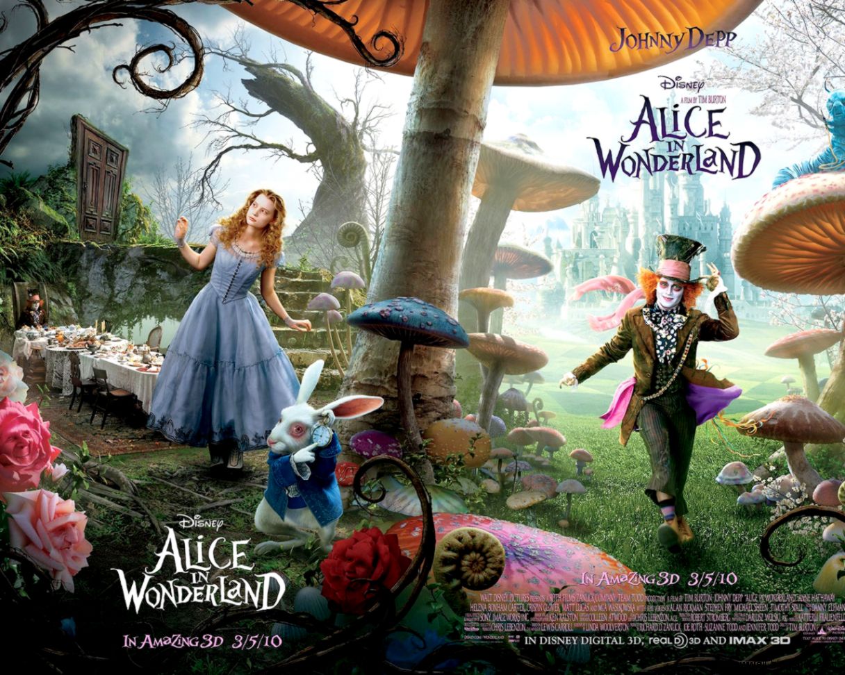 Alice In Wonderland Movie Wallpapers Hd Wallpapers - Alice In Wonderland Movie Hd - HD Wallpaper 