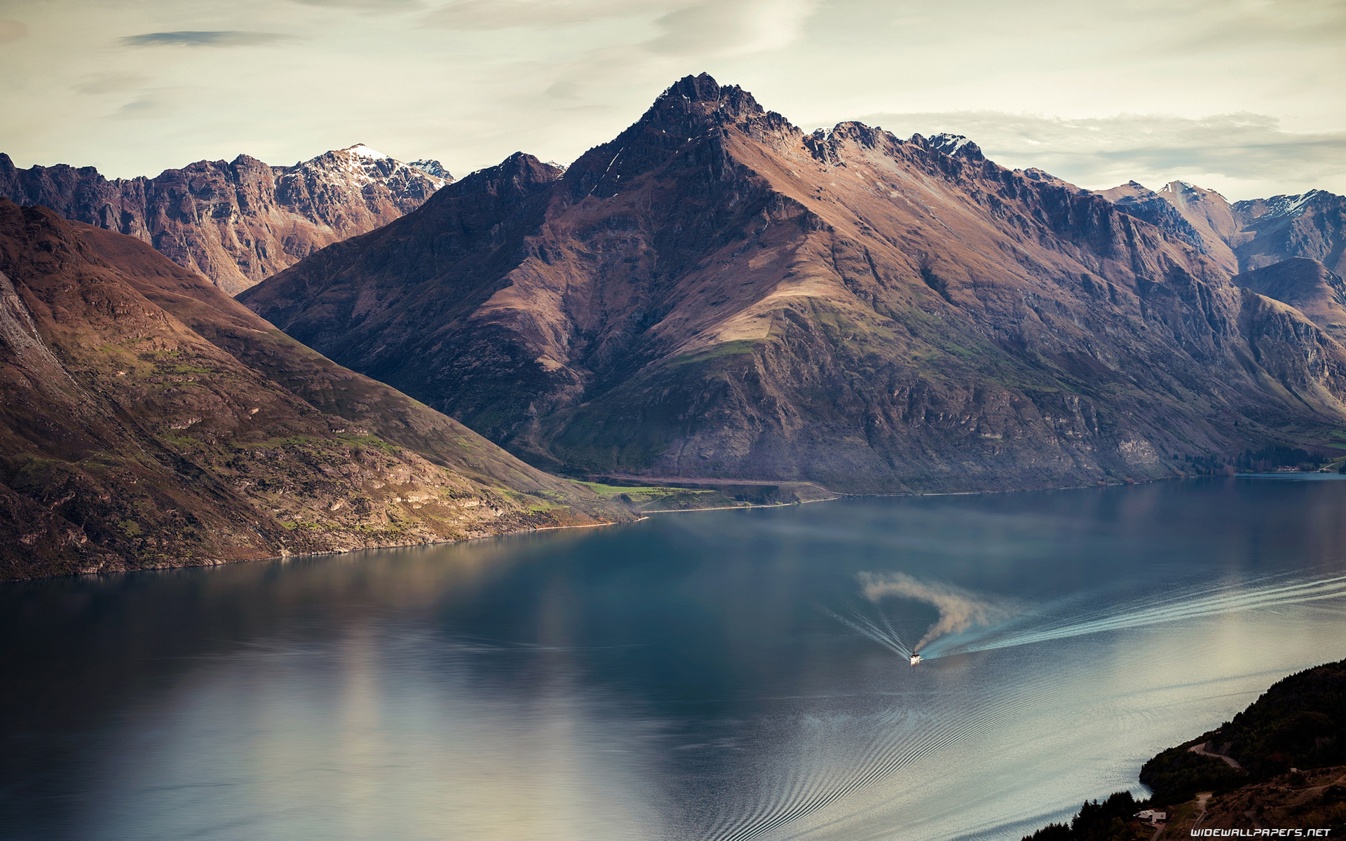 Lake Wakatipu - HD Wallpaper 