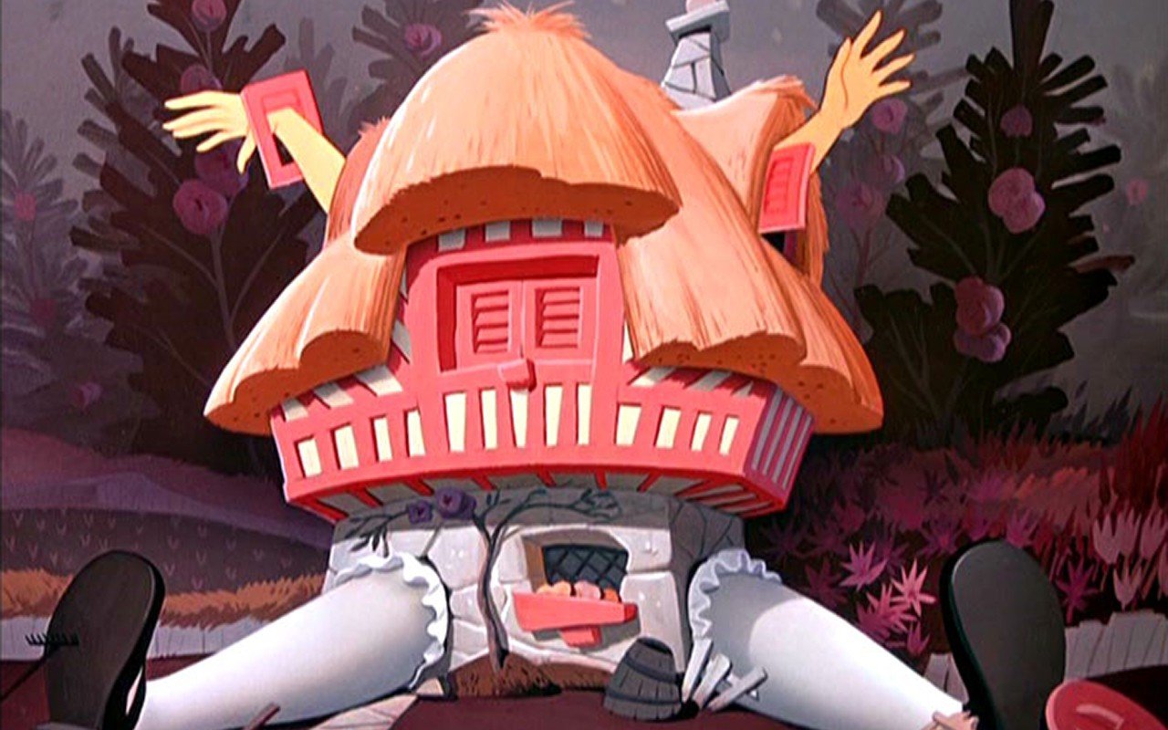 Best Alice In Wonderland Disney Cartoon Wallpaper Id - White Rabbit's House Alice In Wonderland - HD Wallpaper 