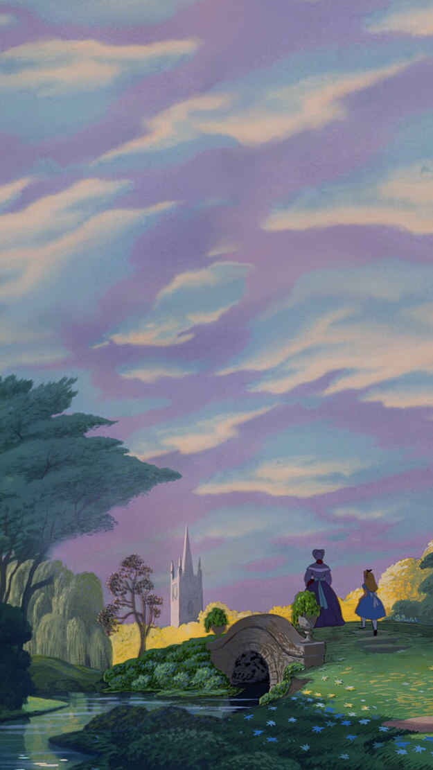 Disney, Wallpaper, And Alice In Wonderland Image - Alice No Pais Das Maravilhas 1951 - HD Wallpaper 