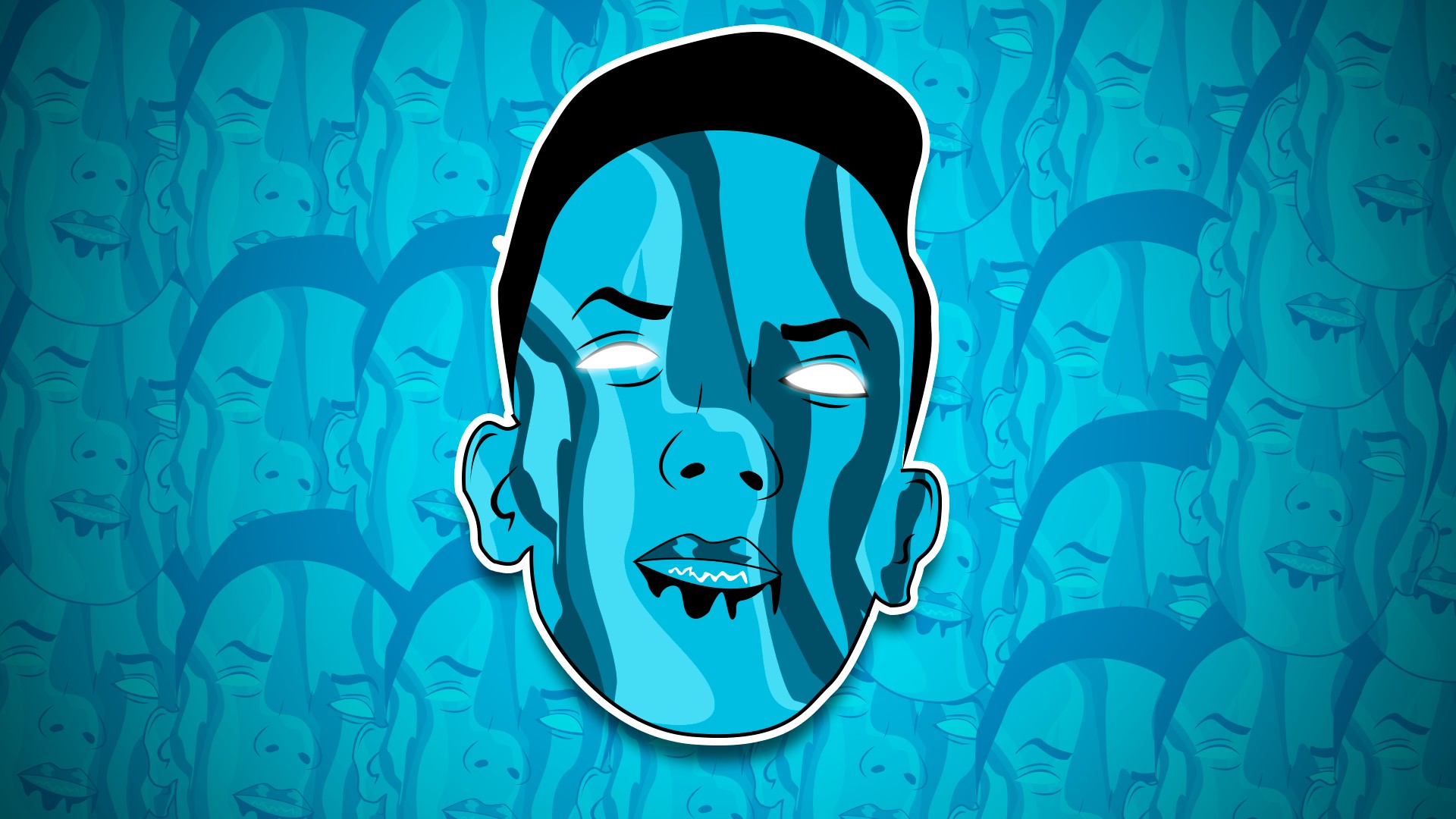 Blue Gamers Hd - HD Wallpaper 