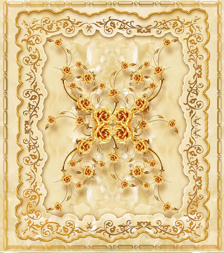 3d Wallpaper Waterproof Floor 3d Wallpaper European - Motif - HD Wallpaper 