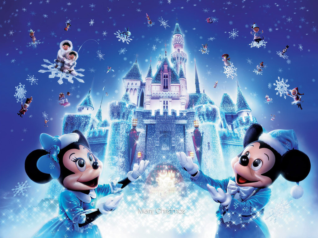 Mickey Mouse Magical World Hd Wallpaper - Hong Kong Disneyland Mickey Minnie Christmas - HD Wallpaper 