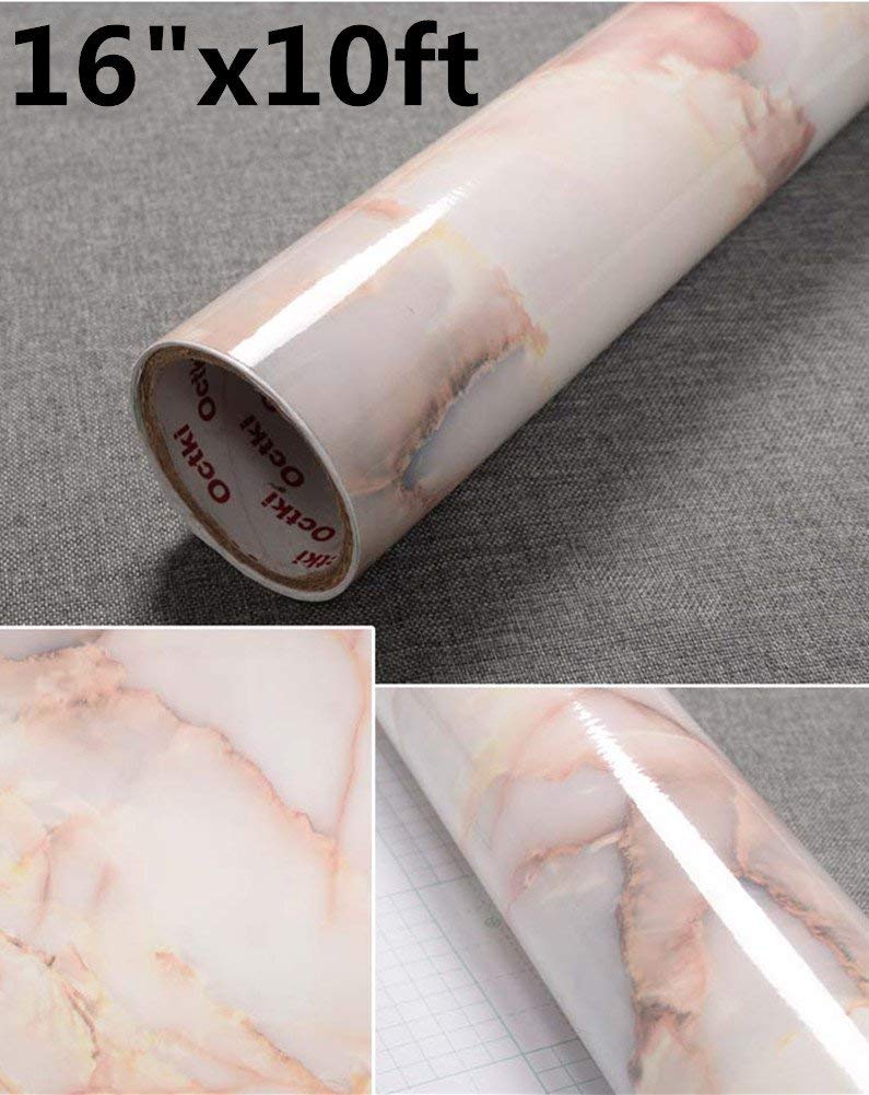 Rose Gold Marble Contact Paper - HD Wallpaper 