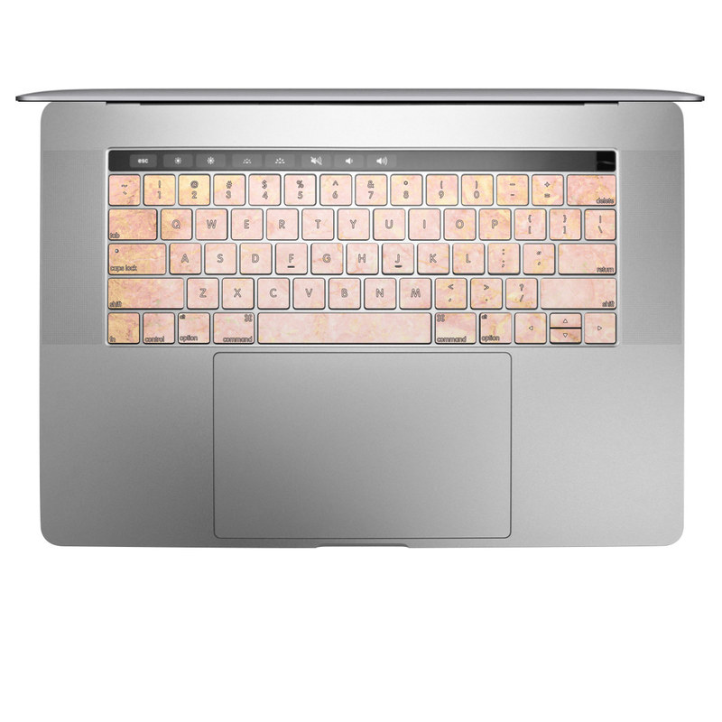 Rose Gold Macbook Pro Keyboard Cover - HD Wallpaper 